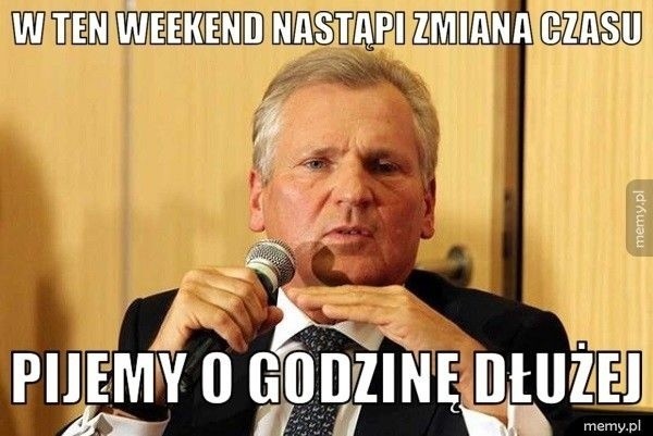 Najlepsze memy o zmianie czasu - zobacz więcej na następnych...