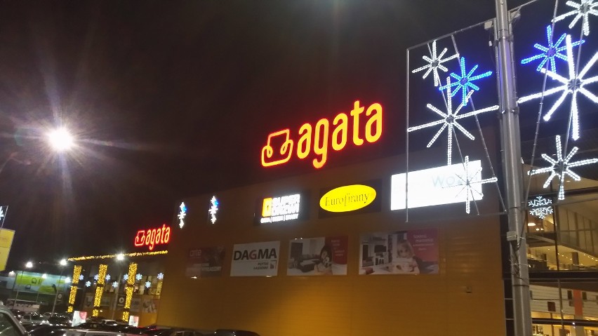 CH Agata, iluminacja w listopadzie 2016