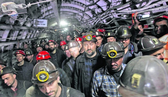 Głośno o kopalni Kazimierz-Juliusz było już pod koniec września, kiedy to górnicy strajkowali pod ziemią w obronie miejs