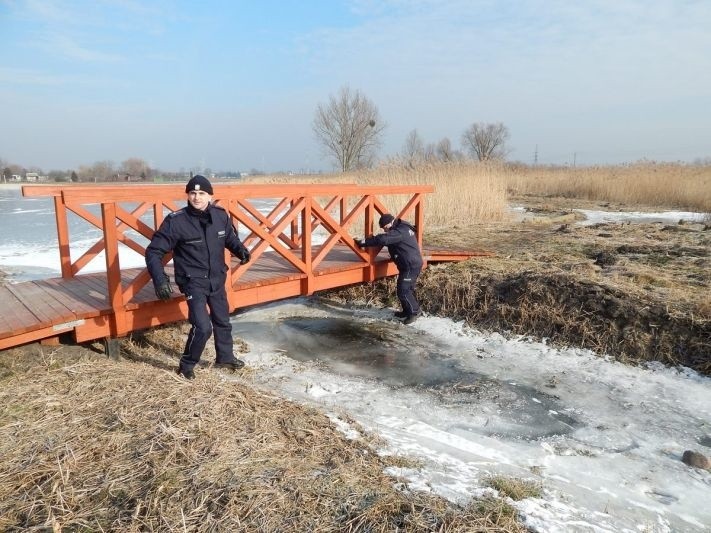 Jak było w mroźną zimą na radziejowskich akwenach? Bezpiecznie [zdjęcia]