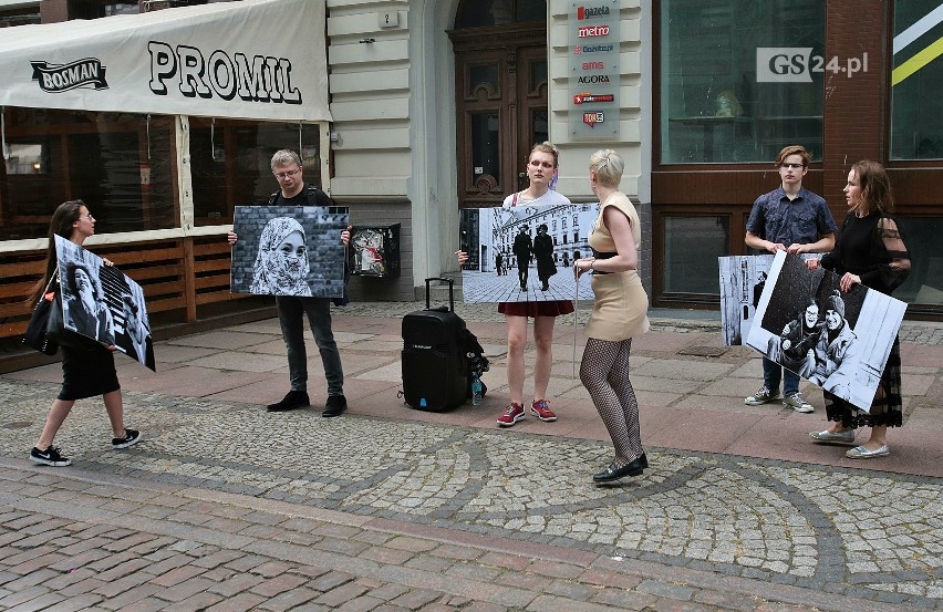 Flash mob na Deptaku Bogusława w Szczecinie, czyli wszystko o równości