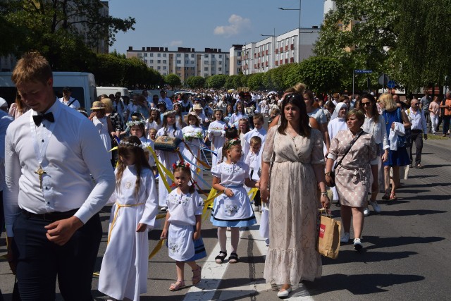 Ulicami Kościerzyny przeszła procesja 8.06.2023