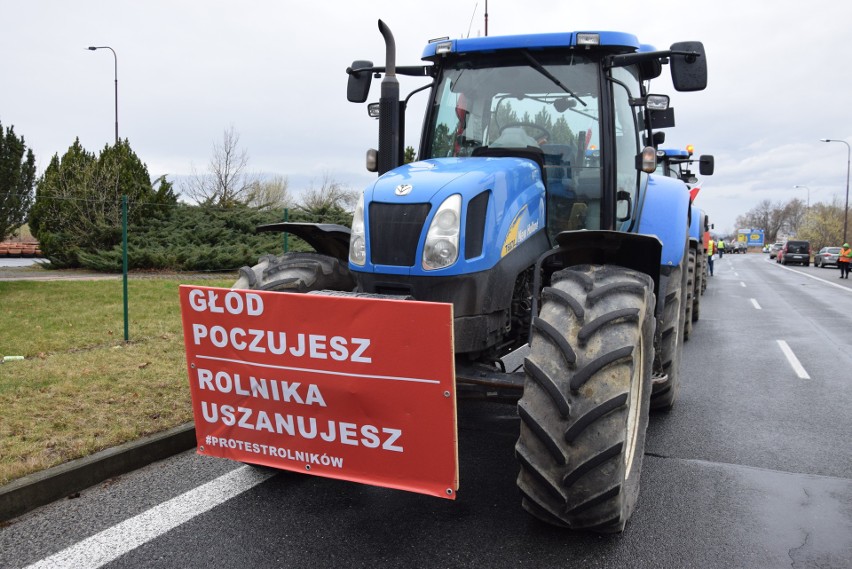 Protest polskich i czeskich rolników na pograniczu.