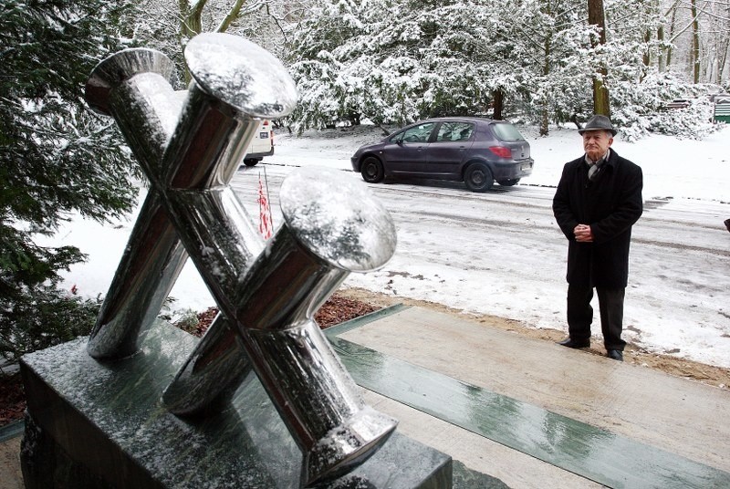 Monument upamiętnia katastrofę Jana Heweliusza