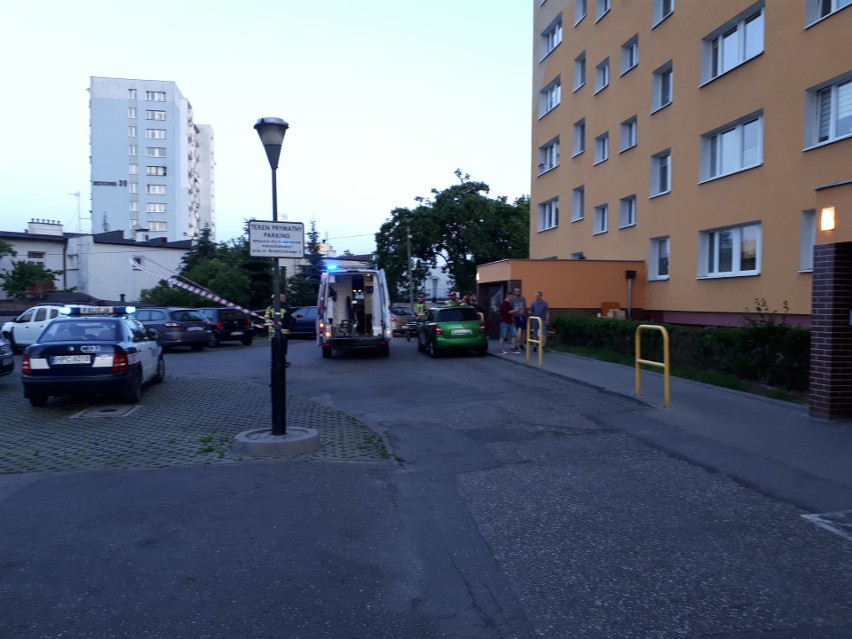 Dramat w Bydgoszczy. 38-latek wypadł z 7 piętra. Trafił do szpitala