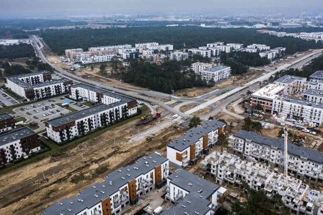 Jar od lat jest wielkim placem budowy. W kolejnych sytuacja się nie zmieni. Budowane tu także będą domy jednorodzinne