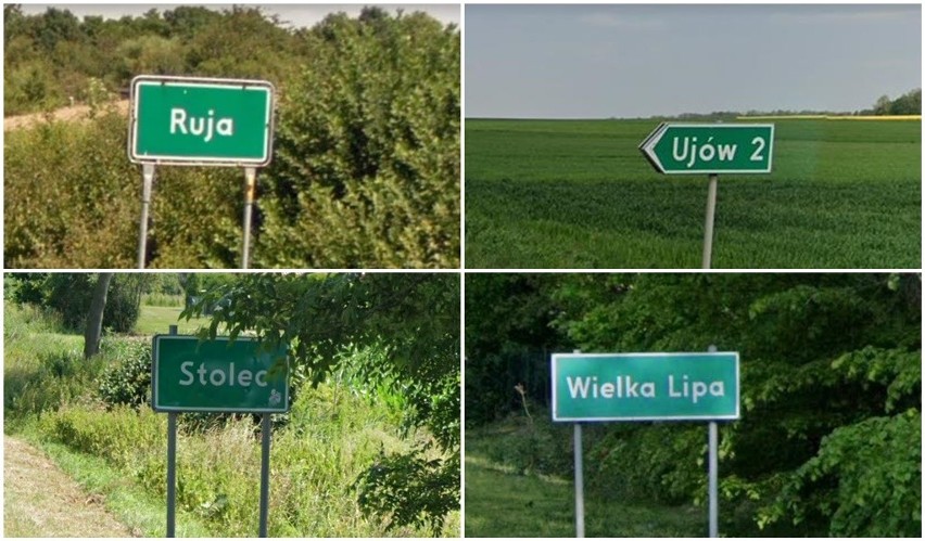 Na mapie Polski znajdziemy mnóstwo nietypowych nazw...