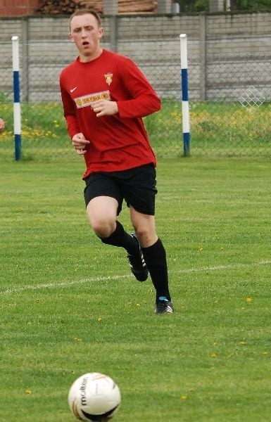 Bartosz Jesionka strzelił dwa gole dla Nidzicy Dobiesławice w meczu sparingowym z Szreniawą Koszyce. 