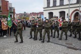 Święto Niepodległości w Stargardzie. Pokaz sprzętu wojskowego, salwa honorowa, defilada [zdjęcia]  