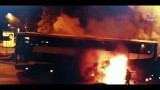 Tomaszów Lubelski: Mogło skończyć się tragedią! Autokar z 31 pasażerami stanął w płomieniach [NAGRANIE WIDEO]