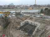 Mosty berdychowskie w Poznaniu z fundamentami. Kolejny etap prac został zakończony. Tak teraz wygląda to miejsce!  