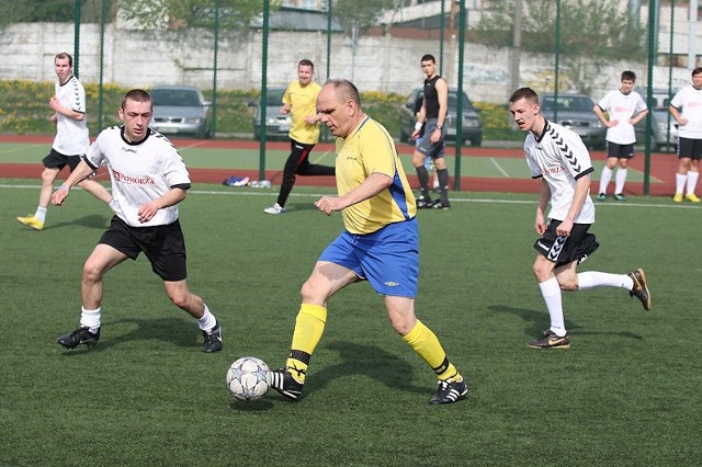 W SLSP występuje 10 drużyn. Na zdjęciu Olimpia Słupsk i Gino Rossi.