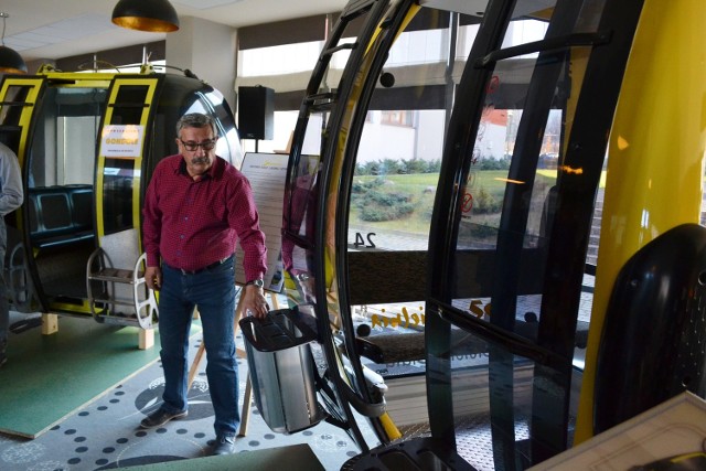 Nowa gondola zostanie wyposażona w uchwyty na narty, a co drugi wagonik będzie posiadał w uchwyty na rower