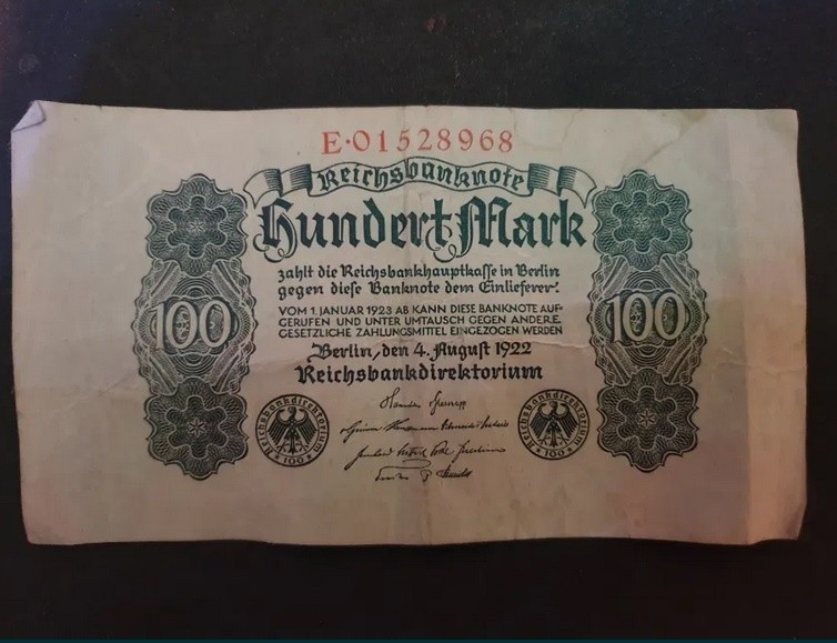 Niemiecki banknot 1922 r. UNIKAT
50 000 zł