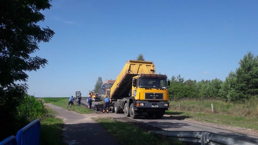 Budowa dróg w gminie Chełmża