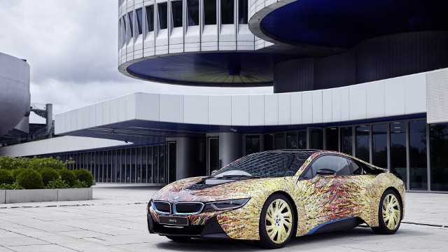 BMW i8 Futurism EditionStudio projektowe Garaga Italia Customs postanowiło odmienić model i8. Okazją do tego przedsięwzięcia jest pół wieku obecności BMW we Włoszech. Fot. Garage Italia Customs