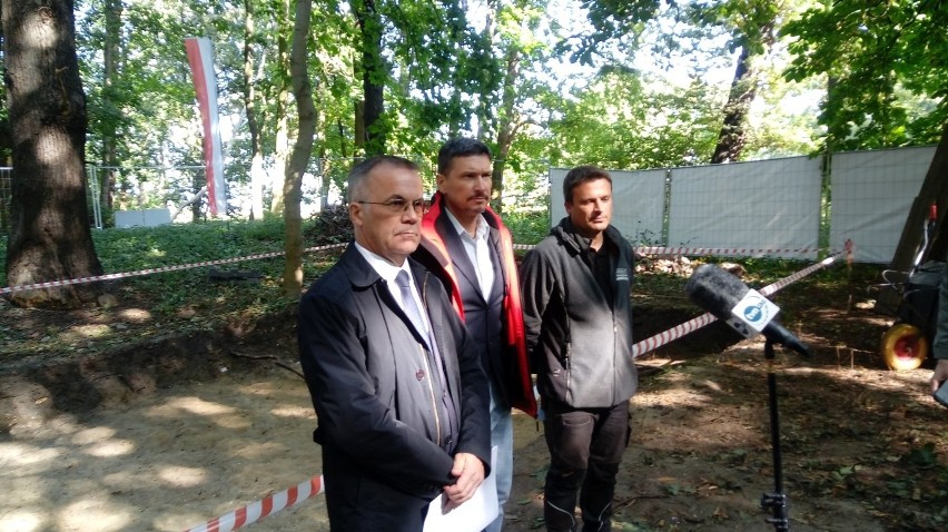 Na Westerplatte odnaleziono szczątki polskiego żołnierza,...