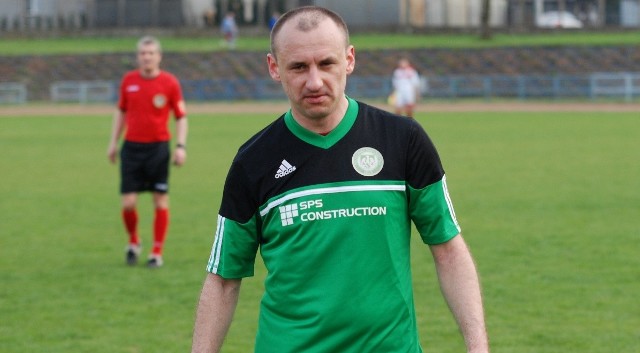 Łukasz Foks strzelił gola dla AZS Politechniki Świętokrzyskiej Kielce w meczu z Samsonem Samsonów. 