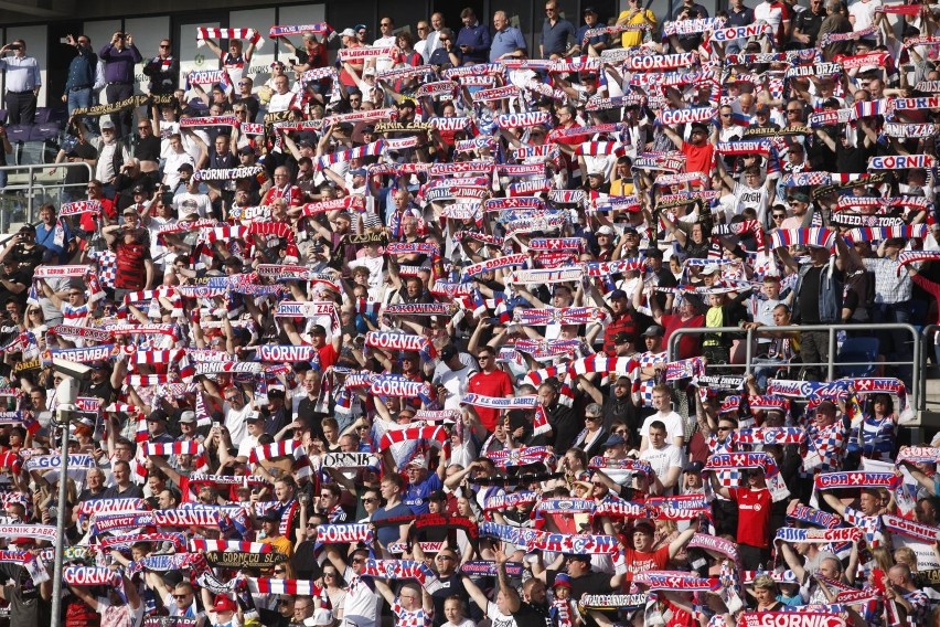 Mecz z Pogonią zobaczył na Arenie Zabrze komplet widzów....