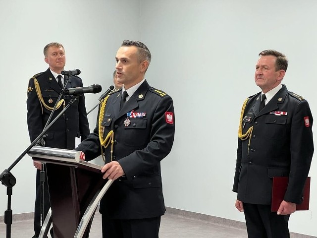 Starszy brygadier Artur Brachowicz nowym zastępcą komendanta wojewódzkiego świętokrzyskiej straży pożarnej.
