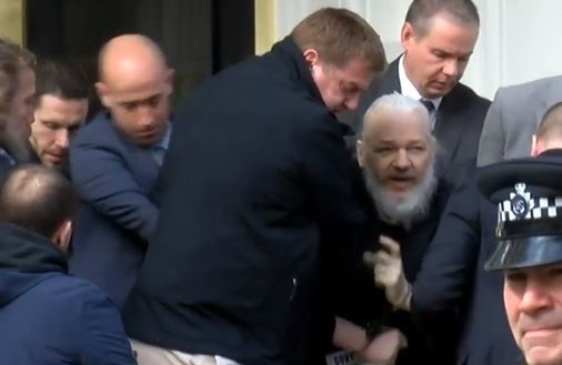 Zatrzymanie Juliana Assange'a