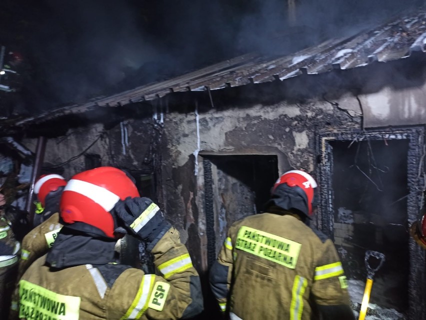 Lublin. Nocny pożar przy ul. Rudnickiej - 60-letni mężczyzna nie żyje