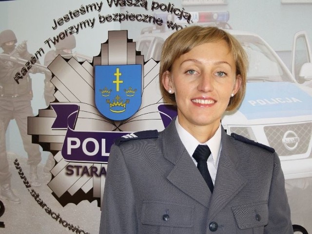 Monika Kalinowska ma 31 lat, w policji pracuje od 1999 roku.