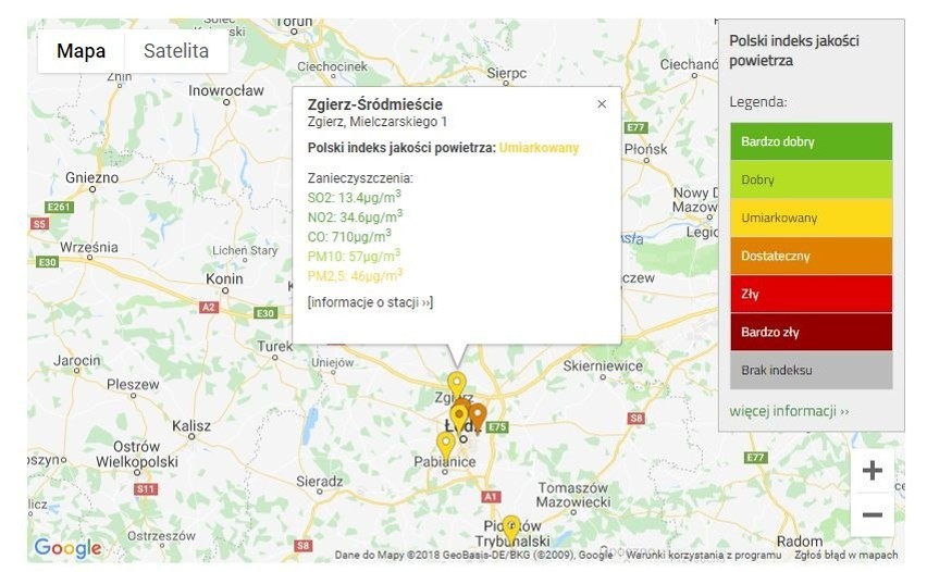 Sprawdź jakość powietrza w Twojej okolicy!