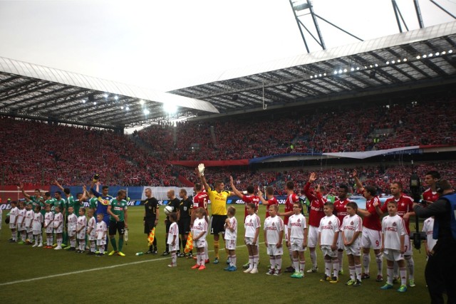 Pełne trybuny były również na poprzednim meczu Wisła - Legia, rozegranym 6 października 2013 roku