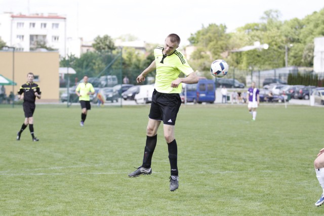 Emil Klag, obrońca Czarnych Otmuchów.