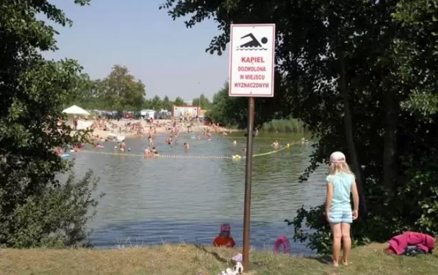 Kąpielisko przy ulicy Harcerskiej we Wrocławiu.