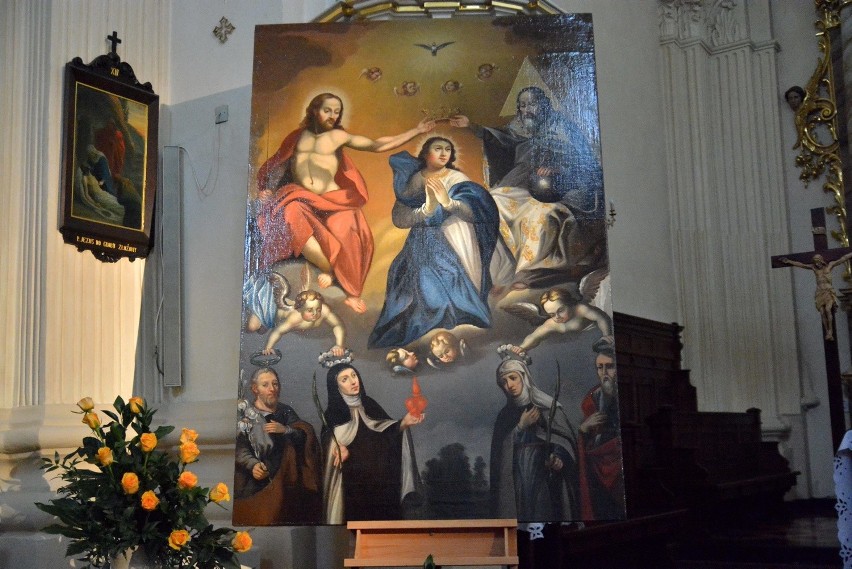 Lublin: XVII-wieczny obraz wrócił do karmelitów (ZDJĘCIA)
