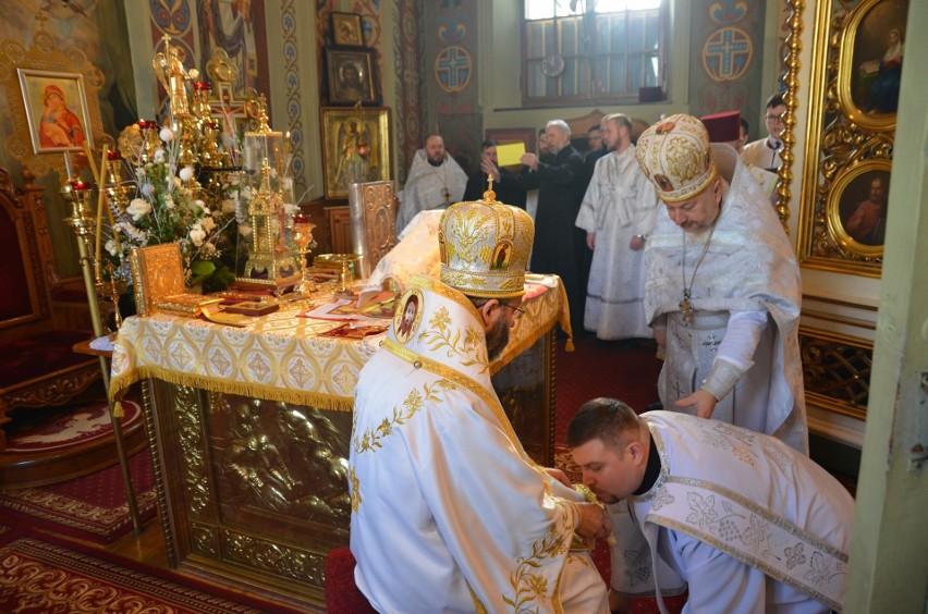 Sobór Świętego Mikołaja w Białymstoku. Święcenia ks....