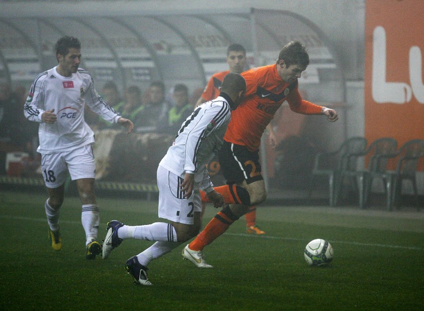 Piłka nożna: Zagłębie Lubin - GKS Bełchatów 1:0 (ZDJĘCIA)
