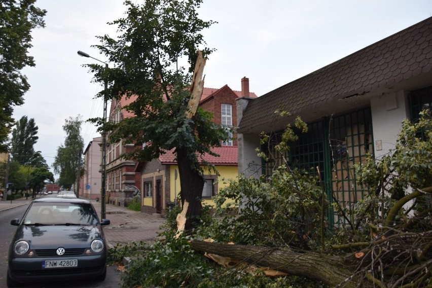 W poniedziałek (29 lipca) po południu, nad Nową Solą...