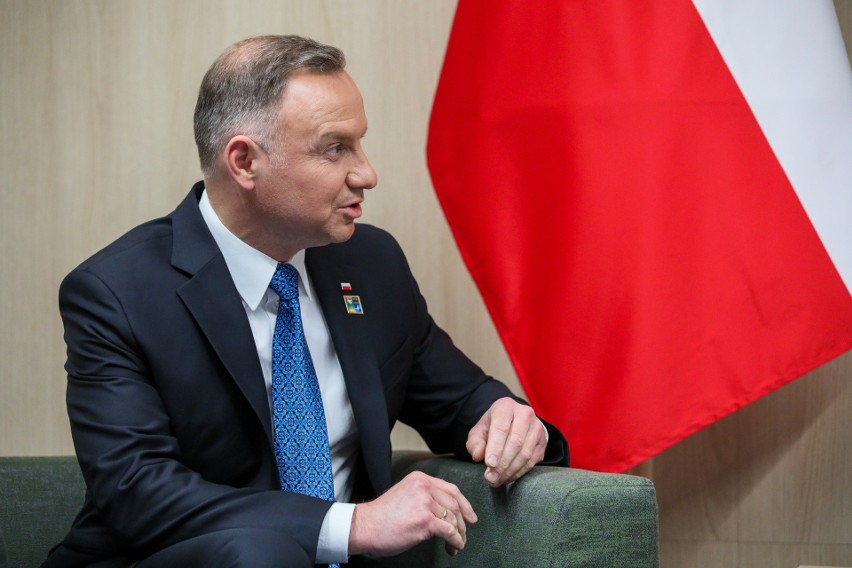 Prezydent Polski Andrzej Duda spotkał się z premierem...