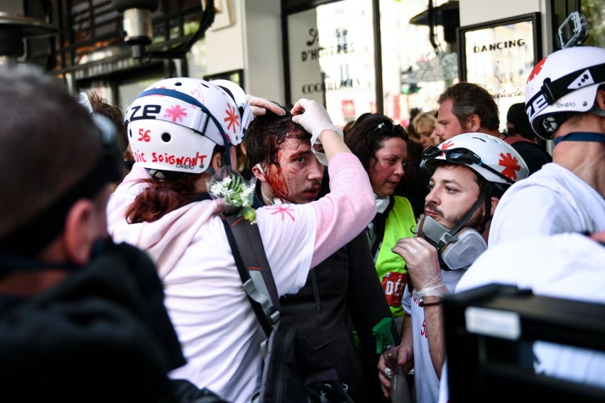 Francja: Manifestacje 1 maja i zamieszki w Paryżu