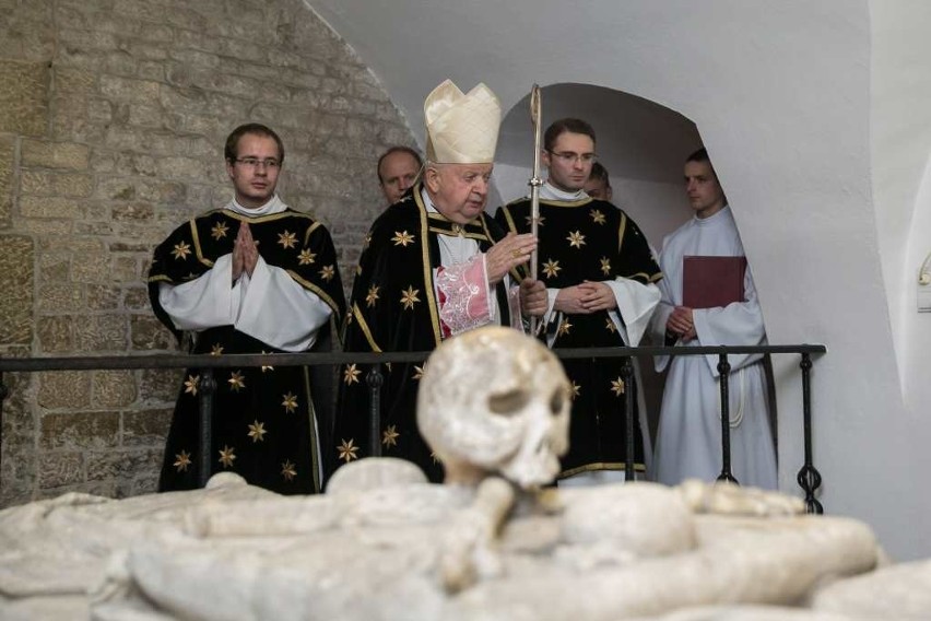 Kardynał Dziwisz wspominał na Wawelu zmarłych królów i ofiary kaźni [ZDJĘCIA]