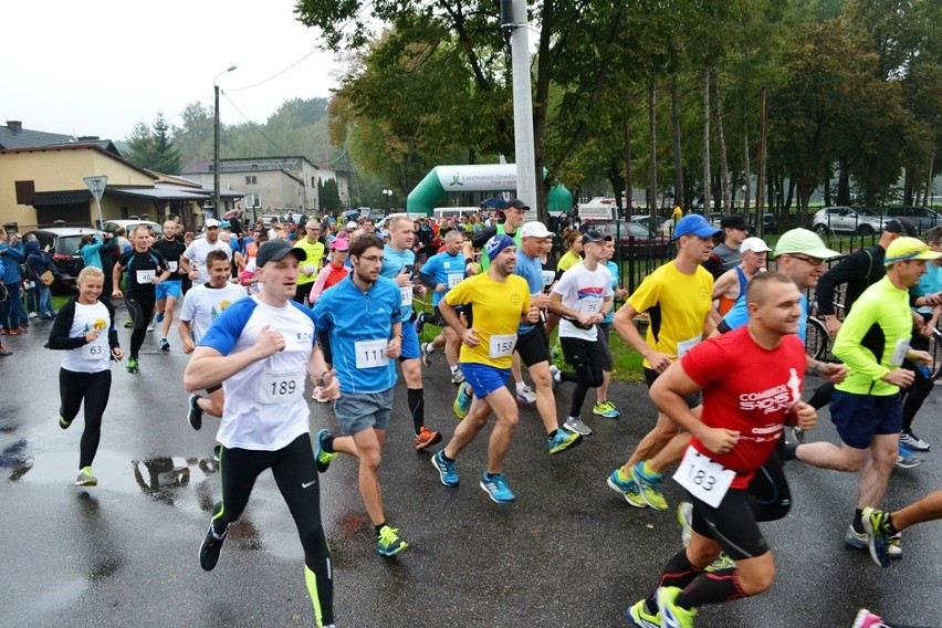 Bieg Koroną Jeziora Goczałkowickiego 2015 w Zabrzegu