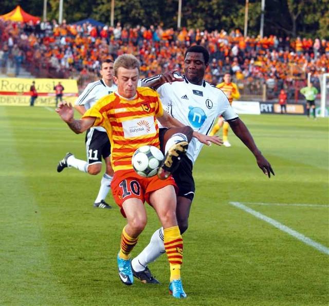 Jagiellonia Białystok - Polonia Warszawa. Nie jest lekko być faworytem