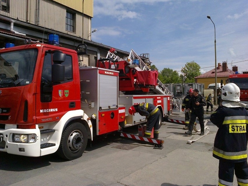 Pożar w Śląskiej Fabryce Kabli