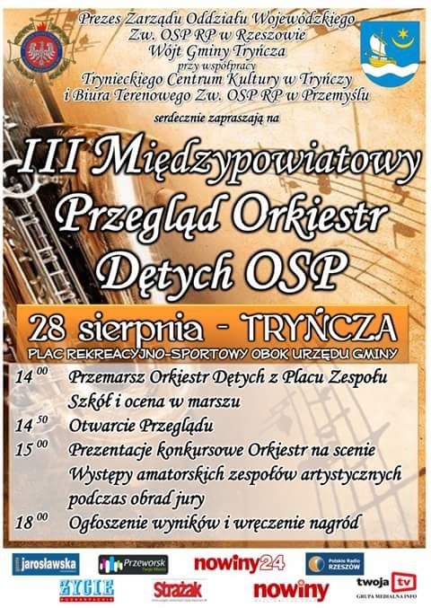 Tryńcza. Przegląd Orkiestr Dętych OSP