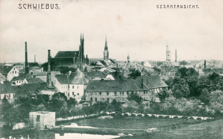 Panorama miasta z okresu pierwszej wojny