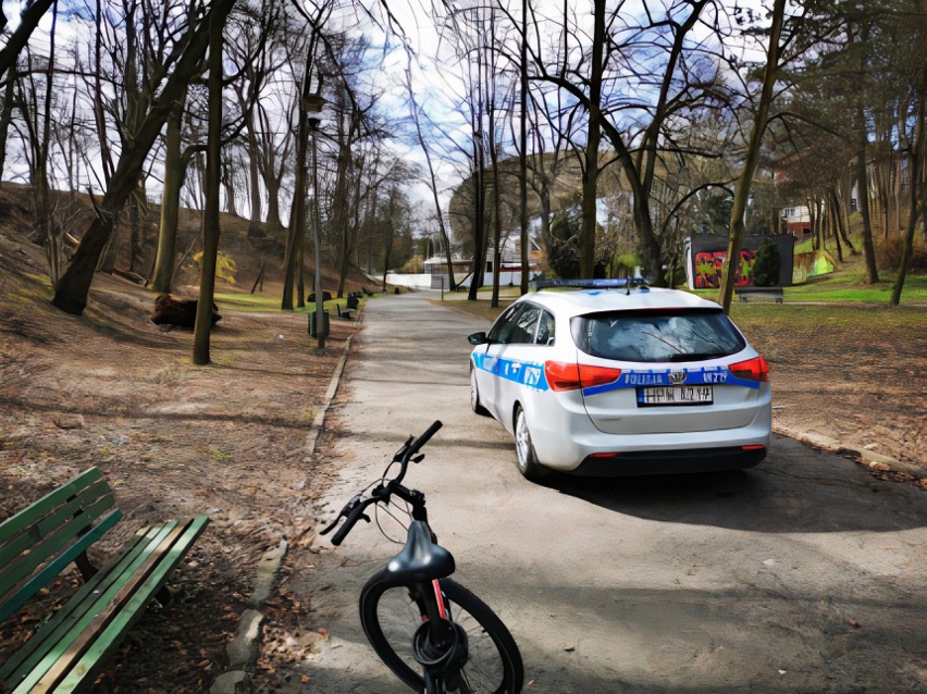 Park przy koszalińskim amfiteatrze. Tutaj koszalinianin...