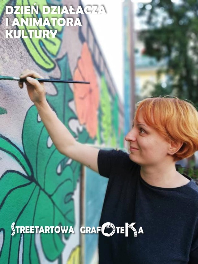 Katarzyna Tomasiak tworzy m.in. murale