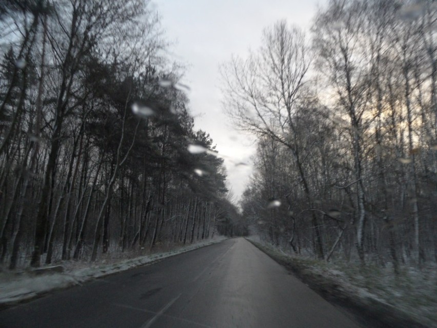 Pierwszy śnieg na Śląsku i Zagłębiu