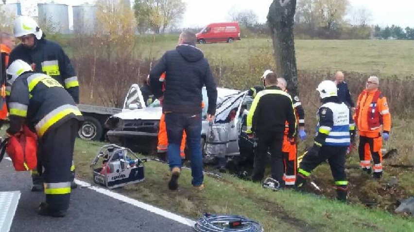 Wypadek między Miastkiem a Białym Borem, 7.11.2019