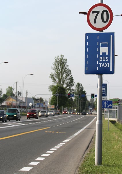 Na buspasy na alei Sikorskiego w Rzeszowie narzekają głównie kierowcy osobowych aut.