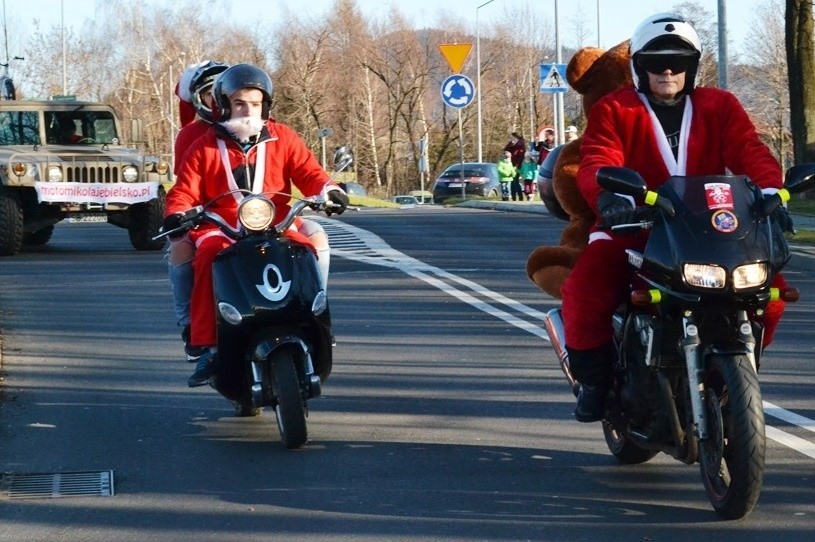 Motomikołaje 2015 w Bielsku-Białej