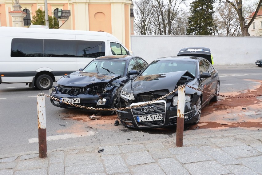 Wypadek w centrum Sandomierza